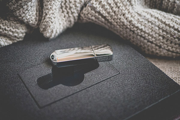 Opakowanie z ecoskóry na pendrive