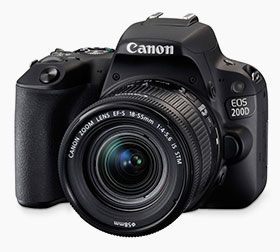 Lustrzanka Canon200D